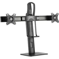 Gembird MS-D2-01, Vapaasti seisova, 12 kg, 43,2 cm (17"), 68,6 cm (27"), 100 x 100 mm, Musta