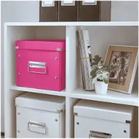Leitz säilytysltk Click & Store Cube "M" WOW Pinkki