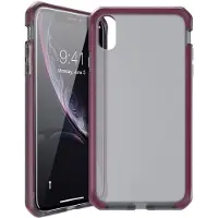 Itskins SUPREME FROST cover til iPhone XR&reg;. Smoke og fushia