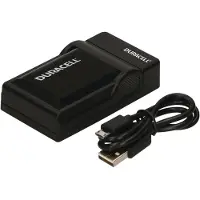 Duracell Charger with USB cable for DR9943/LP-E6