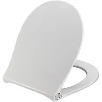 Pressalit sway uni toiletseat Valkoinen with soft close and lift-off