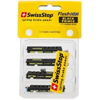 Swissstop Flash EVO Carbon Brake Shoes - Black Prince