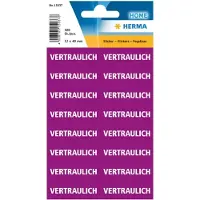 Herma 15037, Paperi, 20 arkkia, 12,5 mm, 40 mm, 320 kpl, Saksa