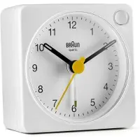 Braun BC 02 XW Analoginen herätyskello - Valkoinen