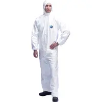 OTTO SCHACHNER Pölypuku TYVEK CLASSIC XpertValkoinen kokopuku hupullaKoko XL