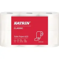 Katrin Toiletpapir Classic 400 2-lags 48m - (42 ruller pr. karton)