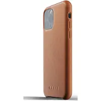 Mujjo Leather Case, iPhone 11 Pro Max -suojakuori, Ruskea