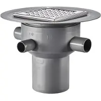 Purus multiflex w/grate vertical 110 mm