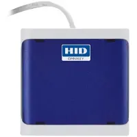 Assa Abloy HID 5022 SMART USB 2.0 -kortinlukija vaaleanharmaa, tummansininen