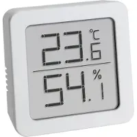 TFA-Dostmann 30.5051.02 Digital Thermo Hygrometer Valkoinen
