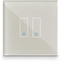 Iotty Smart Switch double button faceplate