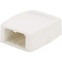 Panduit Mini-com surface mount box white