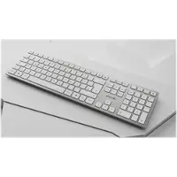 Cherry Keyboard DW 9100 SLIM Keyboard Included Mouse RF Wireless + Bluetooth QWERTY British English Silver