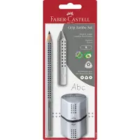 Faber-Castell 111996, B, Harmaa, Kolmion muotoinen, Ripustettava laatikko, 3 kpl