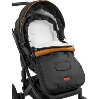 Sensillo POLAR MUSTA JALKAPÄÄLLIKKÖ TROLLEY (95x40)