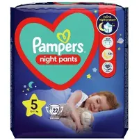 Pampers Night Pants Size 5 kertakäyttöiset housuvaipat yöksi 12-17 kg 22 kpl