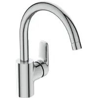 Ideal standard Borma ceraflex kitchen mixer with c-spout chrome