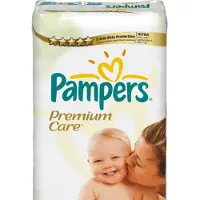 Pampers Premium Care Size 4 kertakäyttövaipat 9-14 kg 52 kpl