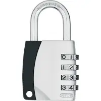 ABUS 155/40 6.5 Mm Combination Padlock Valkoinen