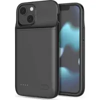 Tech-Protect Powercase iPhone 13 Mini Backup Akkukotelo - Musta