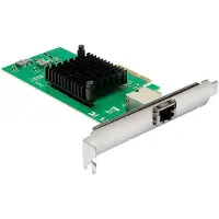 Inter-Tech ST-7267, PCIe, RJ-45, PCI 2.0, Vihreä, Hopea, PC, Passiivinen (77773012)