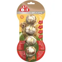 8In1 6x36g Delights purupallot XS: (24 kpl) koiralle