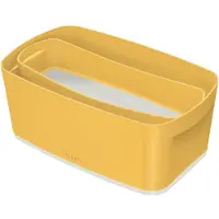 Leitz Cosy säilytyskaukalo MyBox, Varastolaatikko, Keltainen, Suorakulmainen, Muovi, Yksivärinen, 307 mm