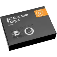 EK Water Blocks EK-Quantum Torque 6-Pack HTC 16 -liitinsarja, nikkeli