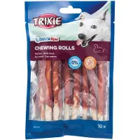 Trixie Denta Fun Duck Chewing Rolls 12 cm 10 pcs./80 G