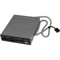 StarTech.com Sisäinen monikortinlukija 3.5" laitepaikkaan, musta