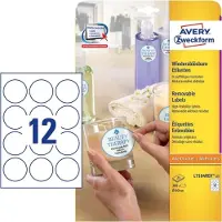 Avery Zweckform - round labels - 300 label(s) - 60 mm round