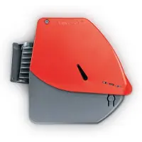 Meto Turn-O-Matic D90 ticket dispenser red f/wall