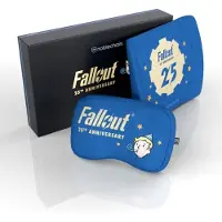 Noblechairs Memory Foam -tyynysetti (niska ja alaselkä) - Fallout 25th Anniversary Edition - Sininen