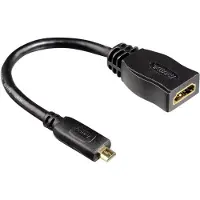 Ginza.se HDMI uros - Micro-HDMI naaras 10 cm -HDMI-sovitin, musta