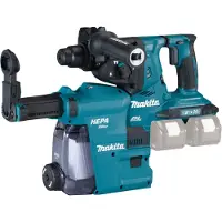 Makita Akkuporavasara DHR280ZWJ; 2,8 J; SDS-plus; 2x18 V (ilman akkua ja laturia)