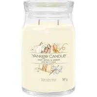 Yankee candle Soft Wool & Amber tuoksukynttilä 567 g