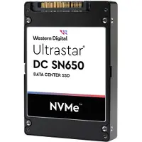 Western Digital – DC SN650 U.3 15MM 7680GB PCIe BICS5 ISE (0TS2374)