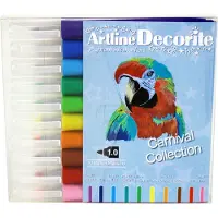 Artline Pastelli koristelukynät 10-pakkaus