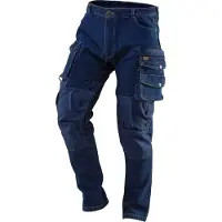 GRUPA TOPEX DENIM-työhousut, vahvikkeet polvissa, koko XXXL