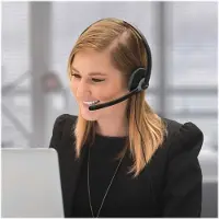 Ginza.se Headset CS295 Mono On-Ear Mic USB musta