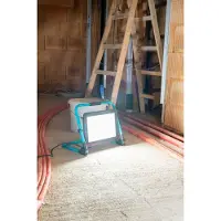 Eglo työvalaisin Avelar kannettava 150W LED 4000K 16800lm turkoosi/musta IP65