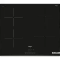 Bosch -sarja | 4 PUE63KBB6E - Induktioliesi - 4 lautasta - Niche - leveys: 56 cm - syvyys: 49 cm - kehyksetön, - kulmikas etuosa - musta