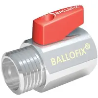 Broen Ballofix female / male 1/2 Punainen grip
