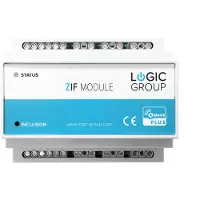 Logic Group ZIF5029 Älykäs älykäs Z-Wave-pohjainen moduuli, jossa on 6 relelähtöä ja 6 pulssituloa seinään asennettavaksi