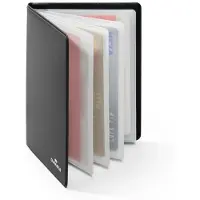 Durable 230958, 8 korttia, Musta, 54 x 86 mm, 75 mm, 102 mm