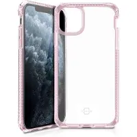 Itskins HYBRID CLEAR cover til iPhone 11 Pro Max / XS Max&reg;. Lyser&oslash;d og gennemsigtig