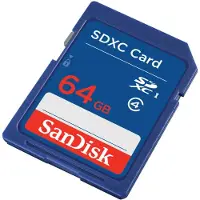 SanDisk 64GB SDXC Class 4 Mem Card (SDSDB-064G-B35)