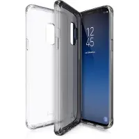 Itskins NANO DUO cover til Samsung Galaxy S9+&reg;. Sort og gennemsigtig