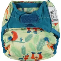 CLOSE CABOO Sulje Caboo Nappy Wrap, uudelleenkäytettävä vaippa tarranauhalla Orangutan 3-16 kg, 1 kpl.