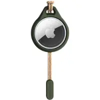 Itskins FERONIABIO cover til Apple AirTags&reg;. Kaki Gr&oslash;n